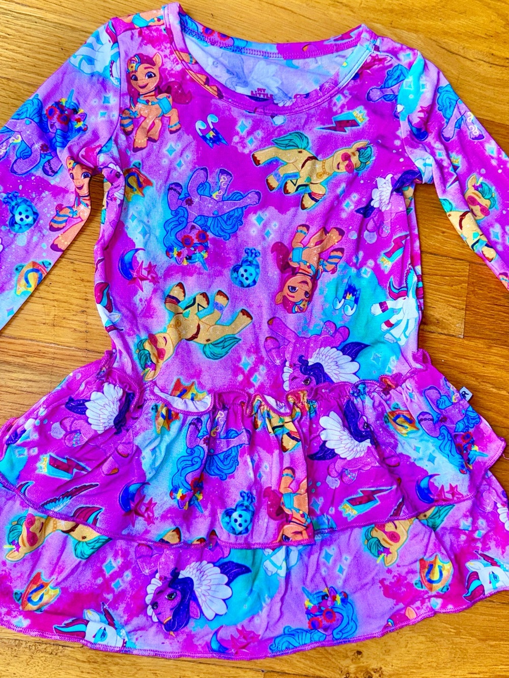 My Little Pony x Bums & Roses Bamboo Twirl Dress 2T EUC